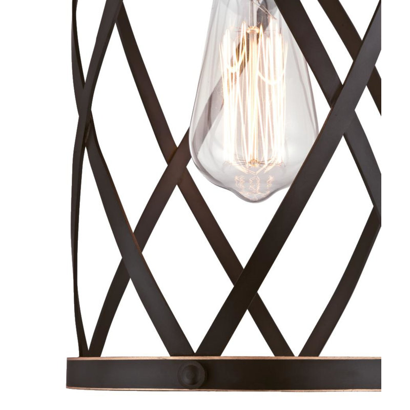 Gingerich 1 - Light Single Pendant, Oil Rubbed Bronze
