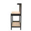 Table de travail de 63 po avec tiroirs et capacité de 300 lb pour les ateliers en acier, imperméable, rouille, garage, bureau et preuve