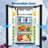 Electactic 3.2 Cu.ft Compact Refrigerator With Freezer,7-Temperature Control (32°F-50°F), Reversible Door, 43Db Ultra Quiet, Dual Glass Shelves, Perfect For Dorm/Office/Kitchen-115666338