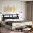 Daja Upholstered Linen Panel Headboard-535964792-535964793