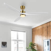 Willa Arlo Interiors 60 Wivenhoe Solid Wood 3-Blade Propeller Ceiling Fan  with Remote & Reviews - Wayfair Canada