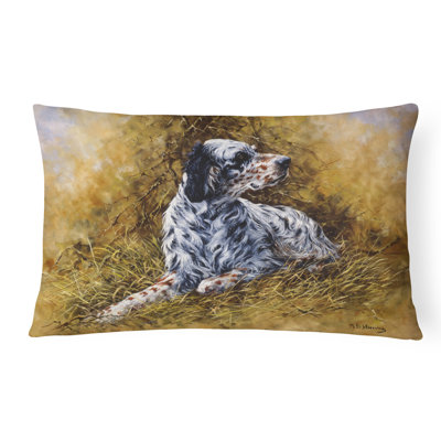  Coussin décoratif intérieur / extérieur English Setter par Michael Herring