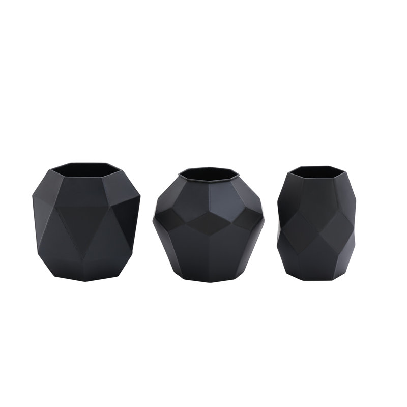 Ensemble de 3 vases de table