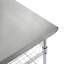 Chariot de cuisine en acier inoxydable