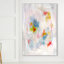 Couleurs abstraites dans la neige I - Peinture sur toile-50778832-50778833