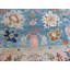 Tapis bleu clair unique 11 pi 11 po x 14 pi 10 po