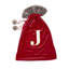 Luxury Christmas Sack with Monogrammed Letter J-1309869751