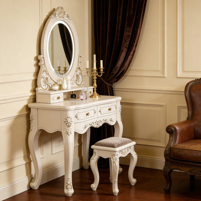 Ensemble de coiffeuse 31,5 "