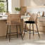 Upholstered Chenille Bar Stool-548136027