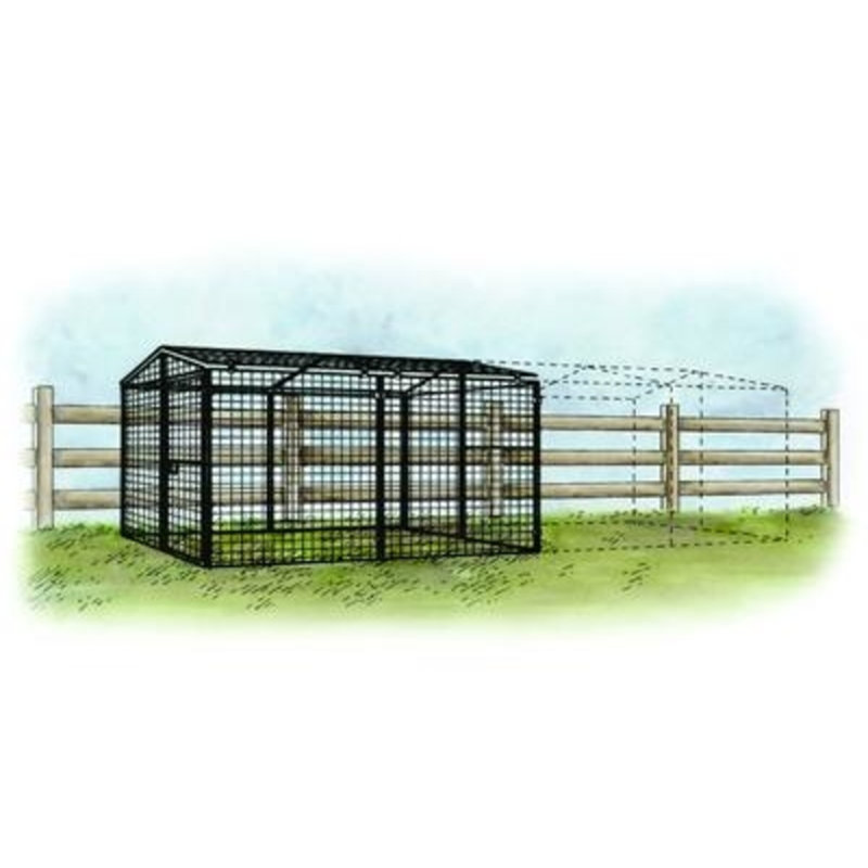 Automatic Chicken Coop Door, 7" H x 8" W x 4" D