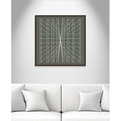 Olive perspective par Sandi Hauanio - reproduction d'art sur papier encadrée