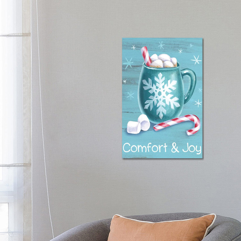 « Menthe poivrée », « comfort & Joy » par Kelsey Wilson, reproduction d’art, Pas de tapis, H 26 po x l 18 po x 1,5 po