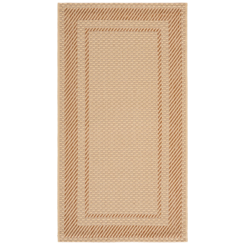 Courtyard Power Loom Performance No Pattern Indoor Rug, 2'-7" x 5'-0" Rectangle