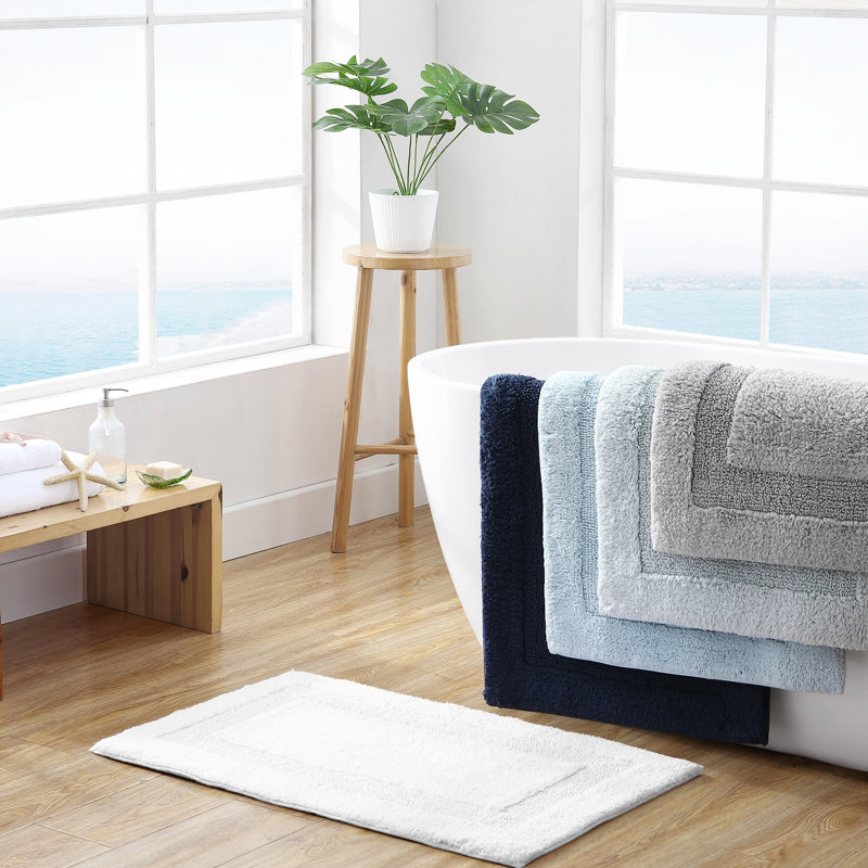 Long Branch Bath Rug, Gray