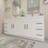 84" Double Bathroom Vanity Set with Drawers and Doors-70381265