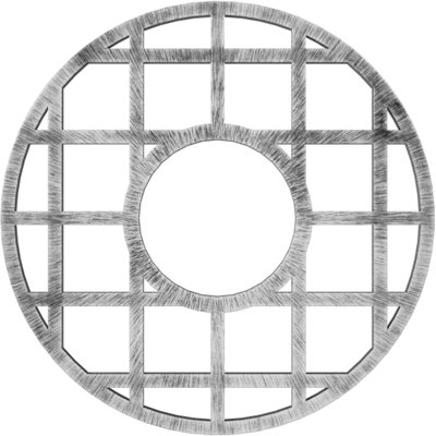 Médaillon de plafond 26 po x P 9 po x P 9 po x P 3/4 po O'Neal