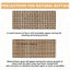 51.18"6-Drawers Rattan Storage Cabinet Rattan Drawer,For Bedroom,Living Room-1355839938