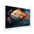 White Single Picture Framed