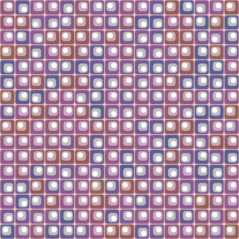 " Kaleiope Studio Funky Modern Pattern ", 12" H x 12" W  