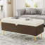 Banc de rangement avec repose-pieds Modern Modern-669104875