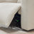 Dual Motor Modern 45.5"W Oversized Zero-Wall Power Reclining Sofa