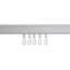 Wave 200cm Curved Shower Curtain Pole-20296801