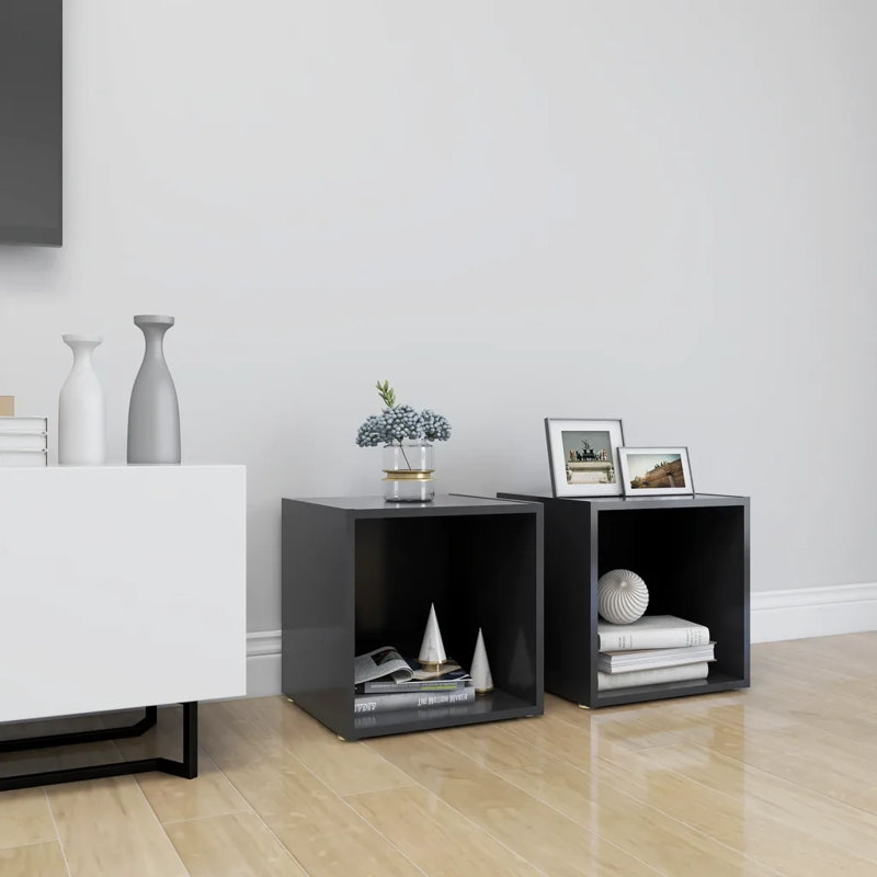 Dorison Unfinished TV Stand for TVs up to 32", Grey
