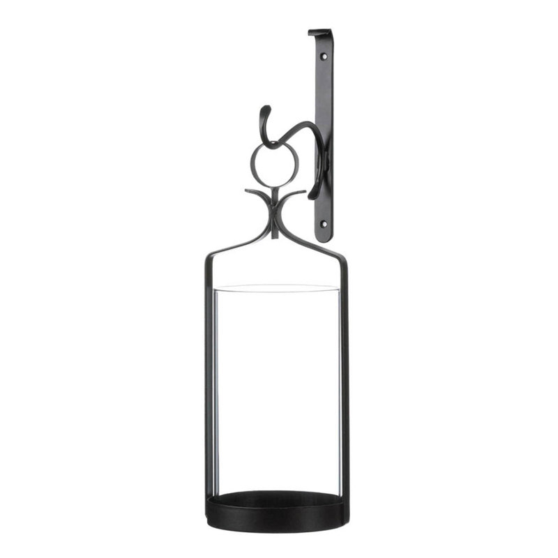 Applique murale suspendue en verre ouragan