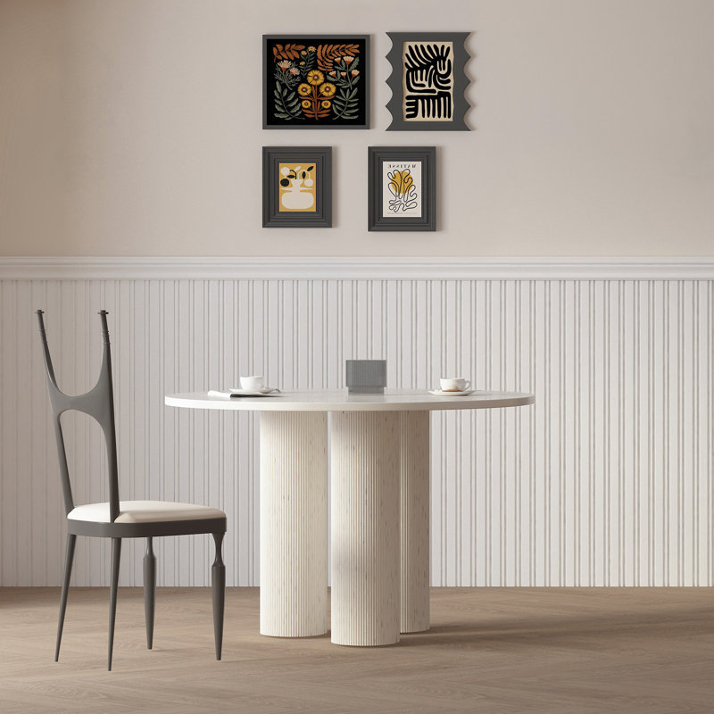 Ensemble de panneaux muraux Art3d, panneau mural en lattes de polystyrène l 9,84 po x L 37,8 po pour décoration intérieure (31 pieds carrés par caisse)