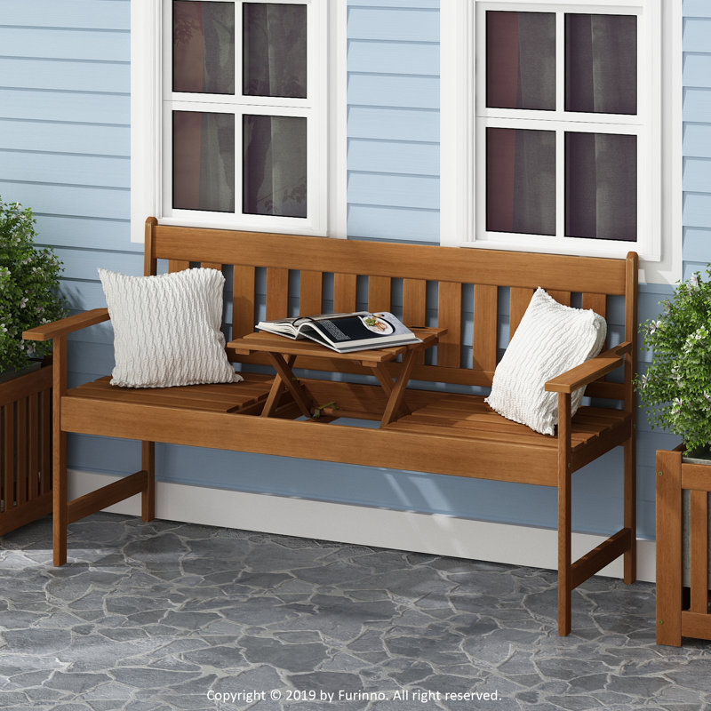 Wood Outdoor Bench