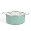 Batterie de cuisine en aluminium émaillé antiadhésif sans PFA de 12 pièces Martha Stewart Emmeline-103944499
