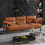 Imelda 83" Faux Leather Square Arm Sofa-339598369