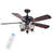 52'' Ceiling Fan with Light Kit-2133835492