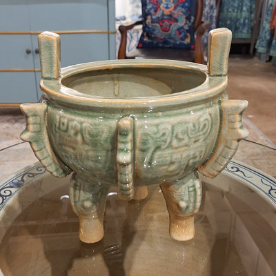 Bol rond gaufré en porcelaine classique