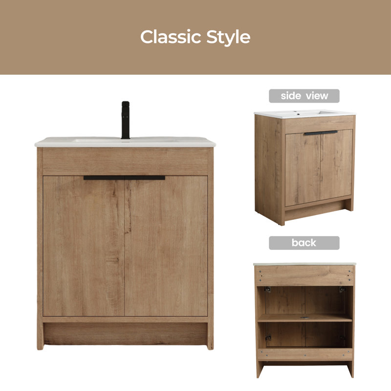 Ensemble de meuble-lavabo simple 30 po