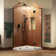 Prism Plus 36" x 74.75" Rectangle Hinged Shower Enclosure with Base Included