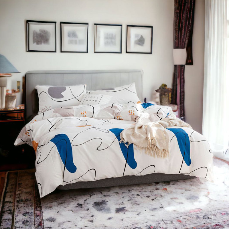 Ensemble de housse de couette 100% coton Marieluisé
