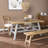 Hambleden Solid Wood Base Dining Table