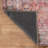 Labarbera Machine Washable Red/Gray Non-Slip Backing Area Rug-1282707958