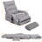 Trule Reclining Ergonomic Floor Game Chair with Footrest-1005969869