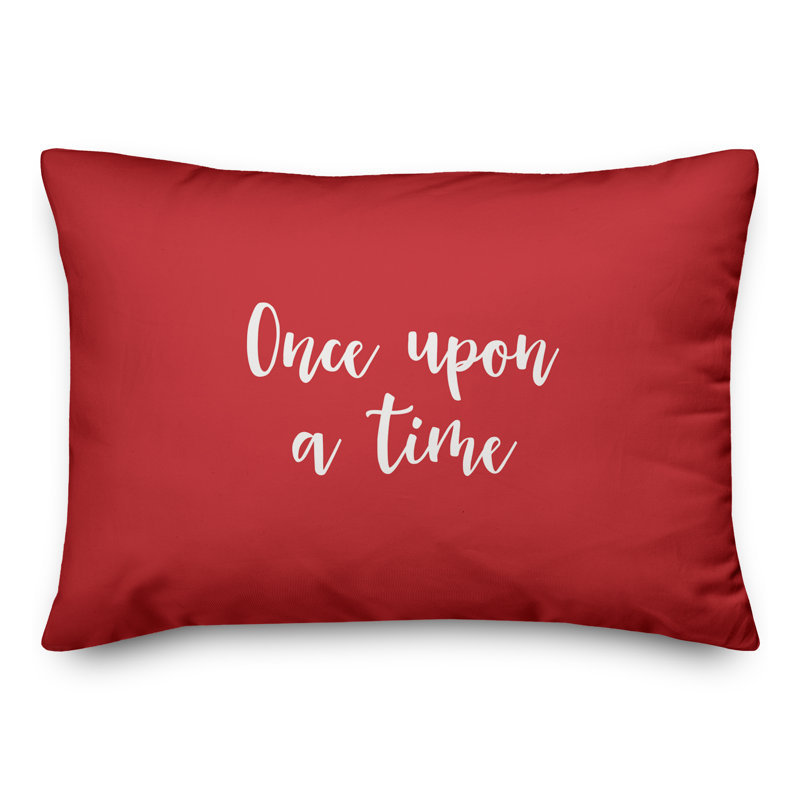Throw Pillow, Red