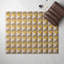 Gilderoy Geometric Hand Tufted Wool/Cotton Area Rug in Gold/Gray-888231373