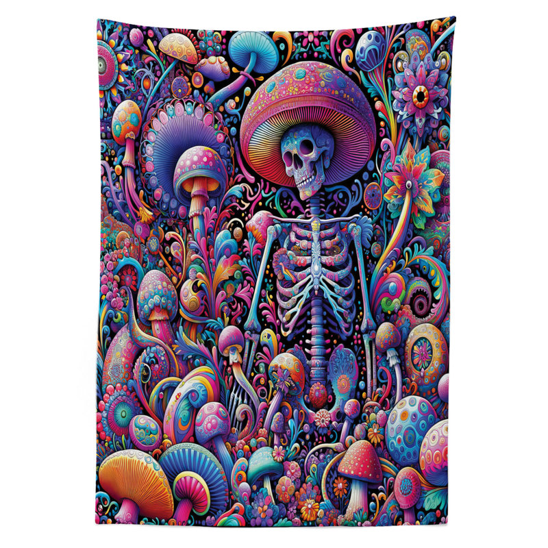 Kayna Rectangle No Pattern Microfiber Tablecloth, 90" Rectangle