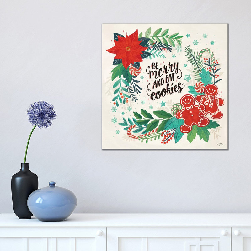 Sweet Christmas III 1 Piece Wrapped Canvas Wall Art, 45.72 cm H x 45.72 cm W x 3.175 cm D