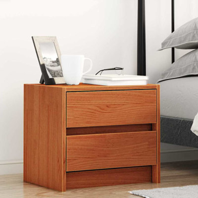 40cm W Solid Wood Bedside Table