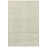 Herringbone Ocean Handwoven Cotton Rug