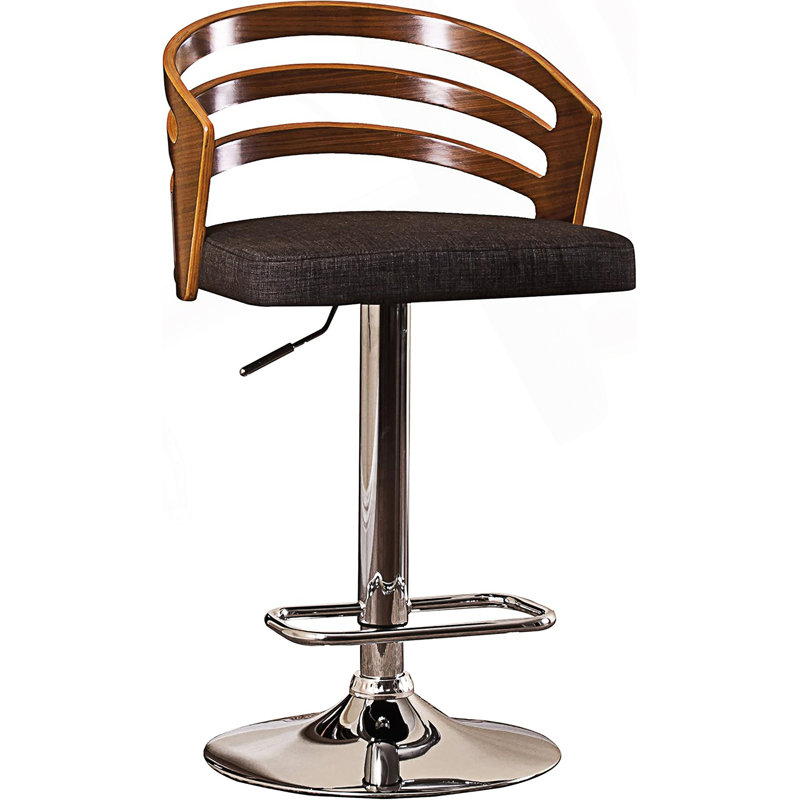 Tabouret tournant moderne avec coussin