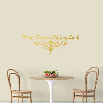 Food & Beverage Non-Wall Damaging Wall Decal