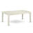 7 Piece Dining Room Table Set Consist of a Rectangle Kitchen Table with Butterfly Leaf and 6 Brown Linen Linen Fabric Parsons Chairs, 42x78 Inch, Linen White-166531456-233071521-233071522