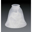 Volume Lighting 4.75"H x 5.5"W Glass Bell Pendant and Ceiling Fan Kit Shade 
